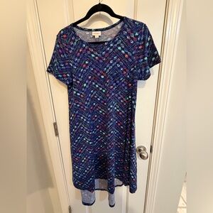 LuLaRoe Carley High-low Dress XS